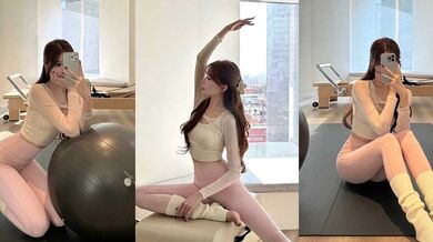 顶级约啪大神 狮子座 新作流出 冷白皮学生妹瑜伽裤未脱 就被舔穴玩弄爆操喷水 多角度拍摄观感极佳！